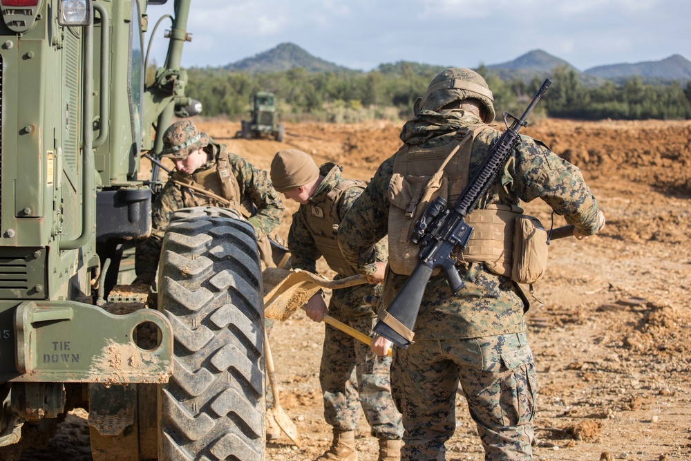 Tear Down to Build Up | U.S. Marines with 9th ESB conduct heavy equipment field exercise