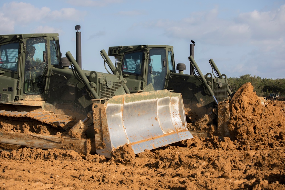 Tear Down to Build Up | U.S. Marines with 9th ESB conduct heavy equipment field exercise