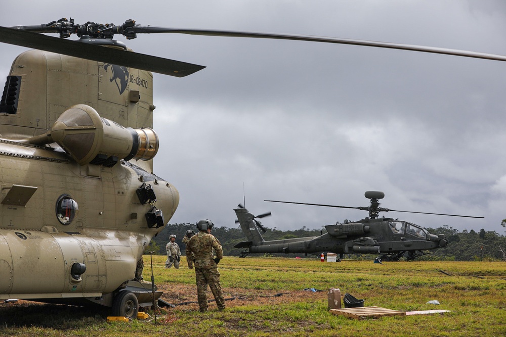 Aviation Brigade practices “Fat Cow” fueling operation