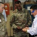 Troop Support Commander visits local Hardware vendor to gain insight, strengthen partnership