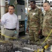 Troop Support Commander visits local Hardware vendor to gain insight, strengthen partnership
