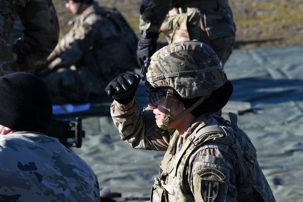 Military Police live fire training in Baumholder