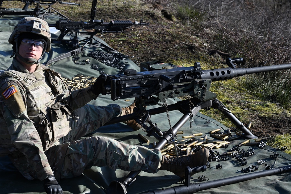 Military Police live fire training in Baumholder