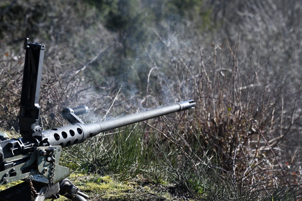 Military Police live fire training in Baumholder