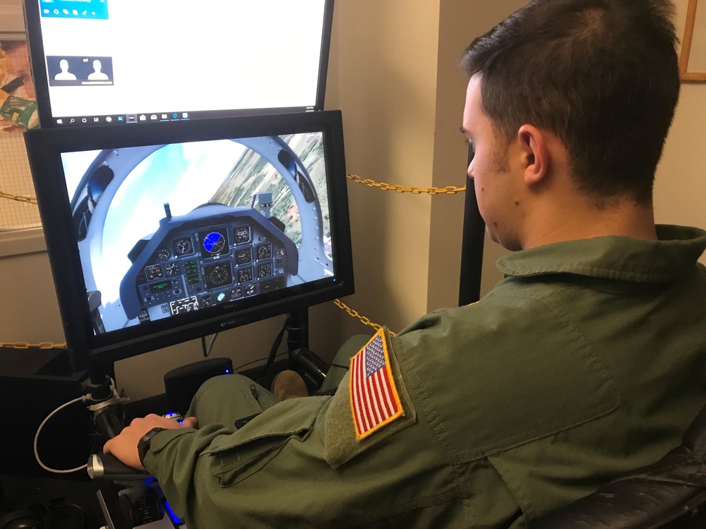 Pilot Training Next and Clarkson University Air Force ROTC make history with distance learning instruction