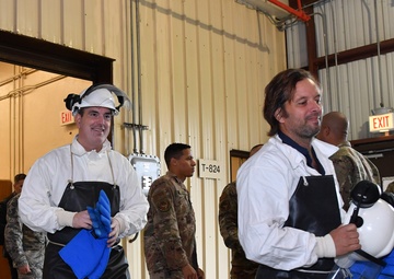 86 AW leadership tours Lajes operations