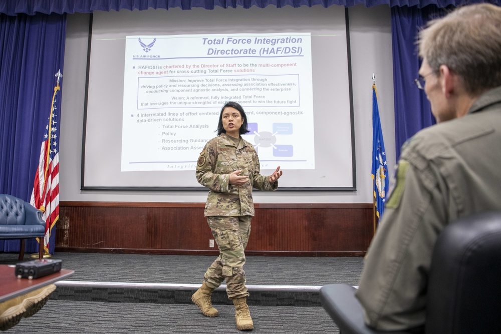 TFI works to improve integration between active-duty Air Force, Air Force Reserve, and the Air National Guard