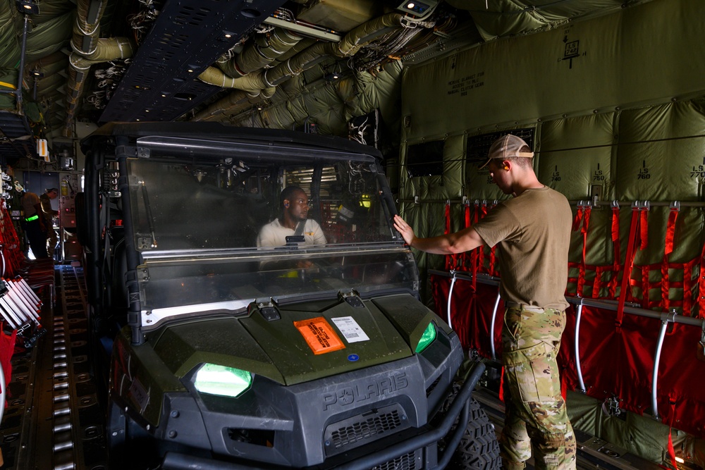 75th EAS delivers supplies to outpost in Somalia