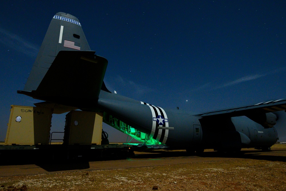 75th EAS delivers supplies to outpost in Somalia