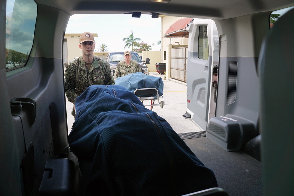 Navy Morticians in Guam