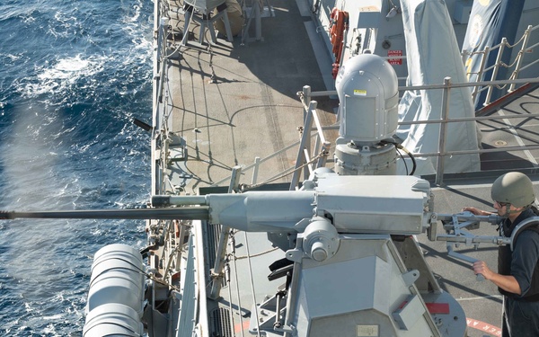 Sterett Tests Mark 38