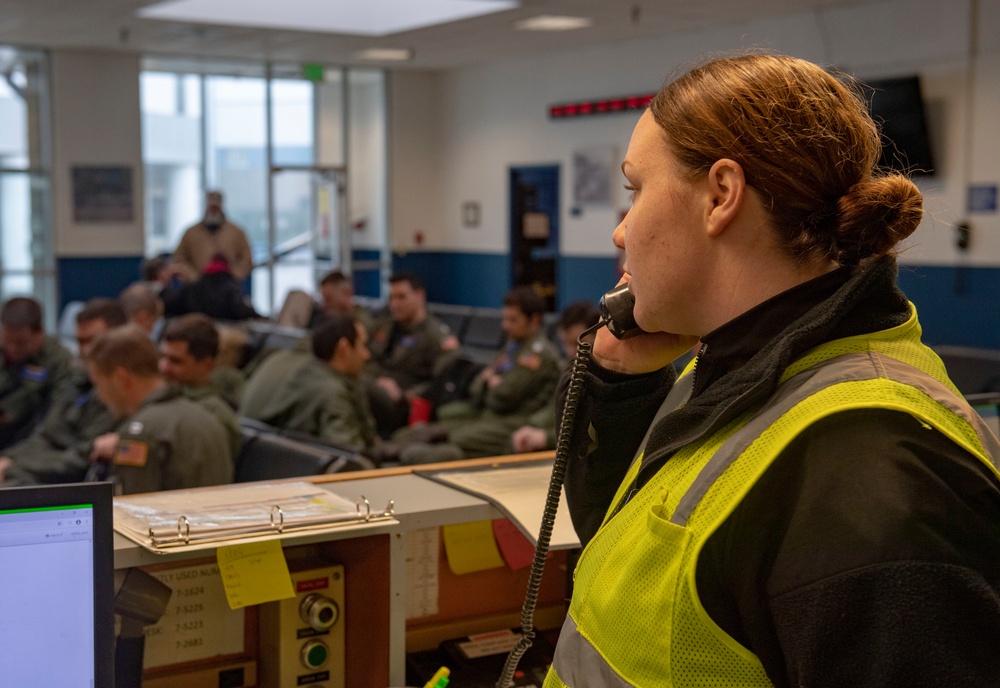 NAS Whidbey Island Air Terminal Gets Sailors on Their Way