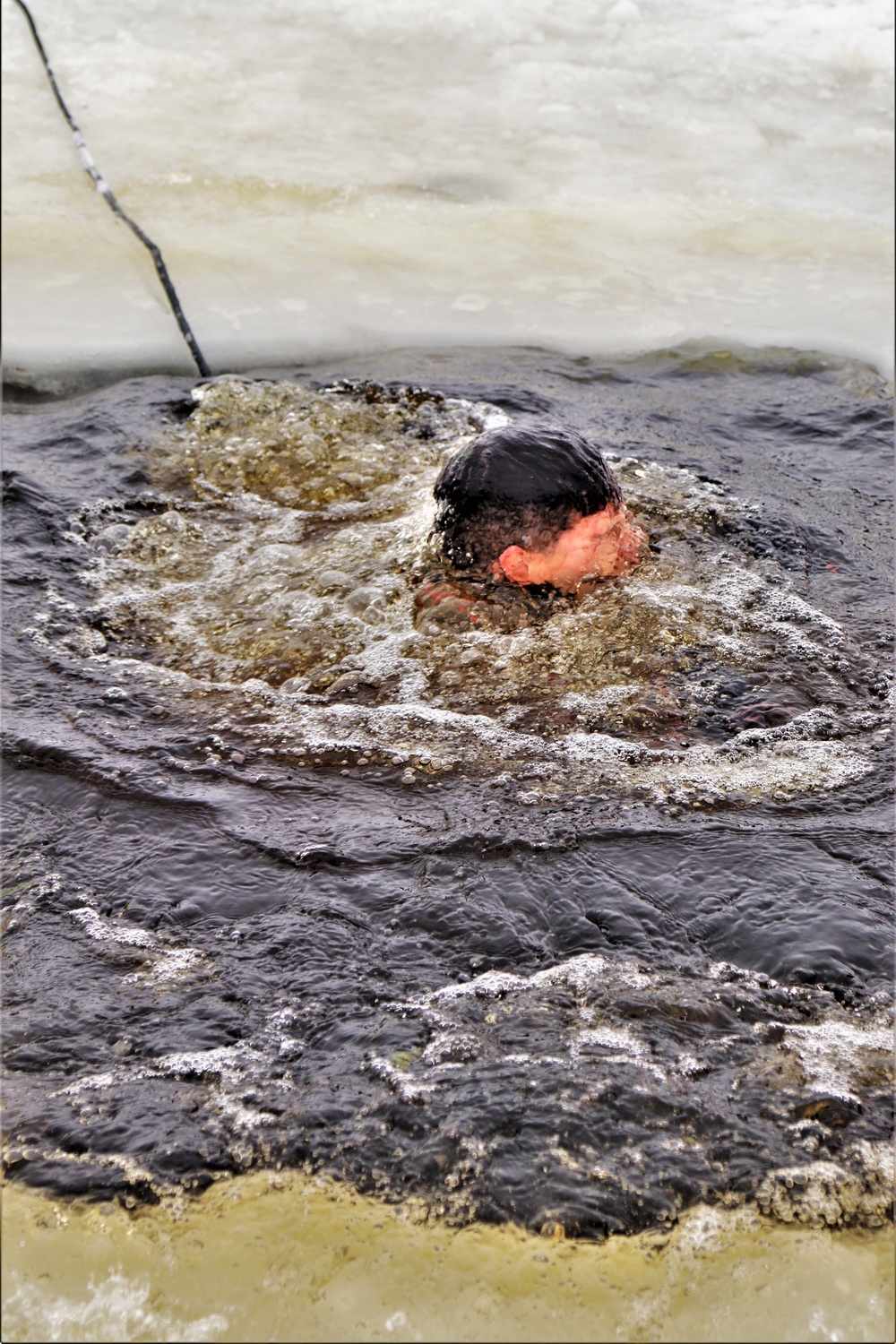 CWOC Class 20-02 students complete cold-water immersion training at Fort McCoy