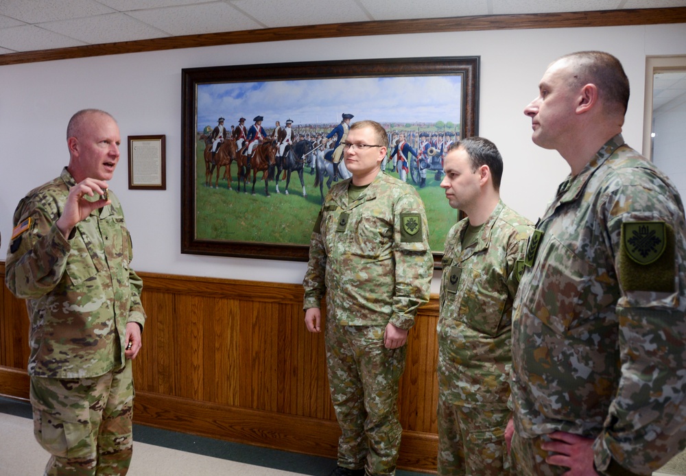 Pa. Guard welcomes Lithuanian partners in preparation for platoon exchange