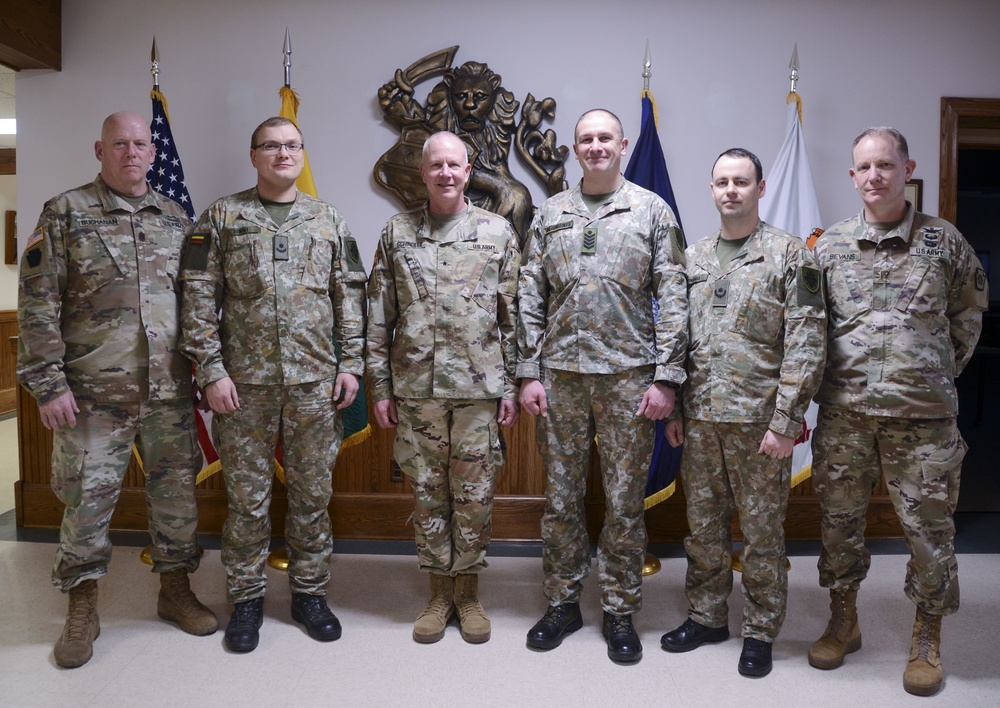 Pa. Guard welcomes Lithuanian partners in preparation for platoon exchange