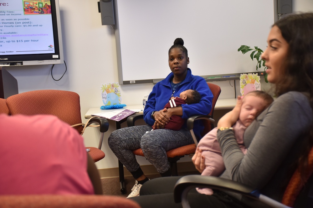 New parent support group at Womack facilitates shared experiences