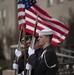 Joint Service Color Guard Service Members Participates During SecDef Bilat