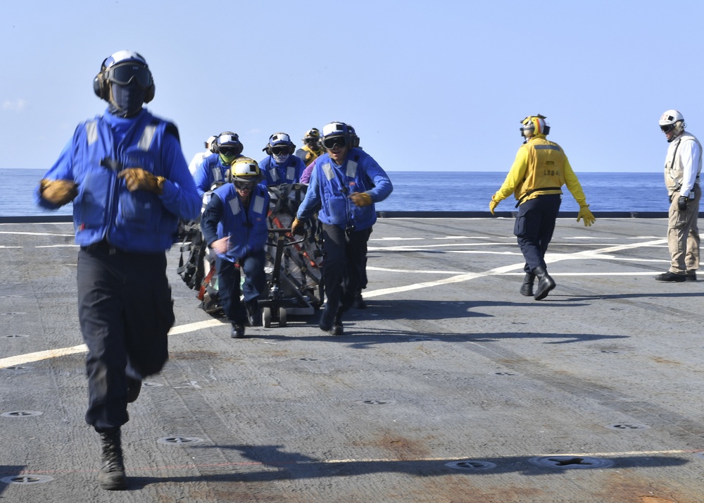 USS Germantown (LSD 42) replenishment-at-sea