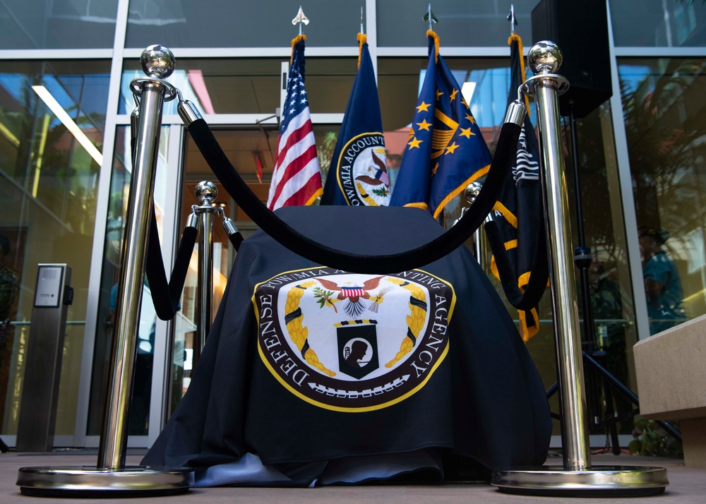 DPAA Honors Unaccounted for POW/MIA's with Chair Ceremony