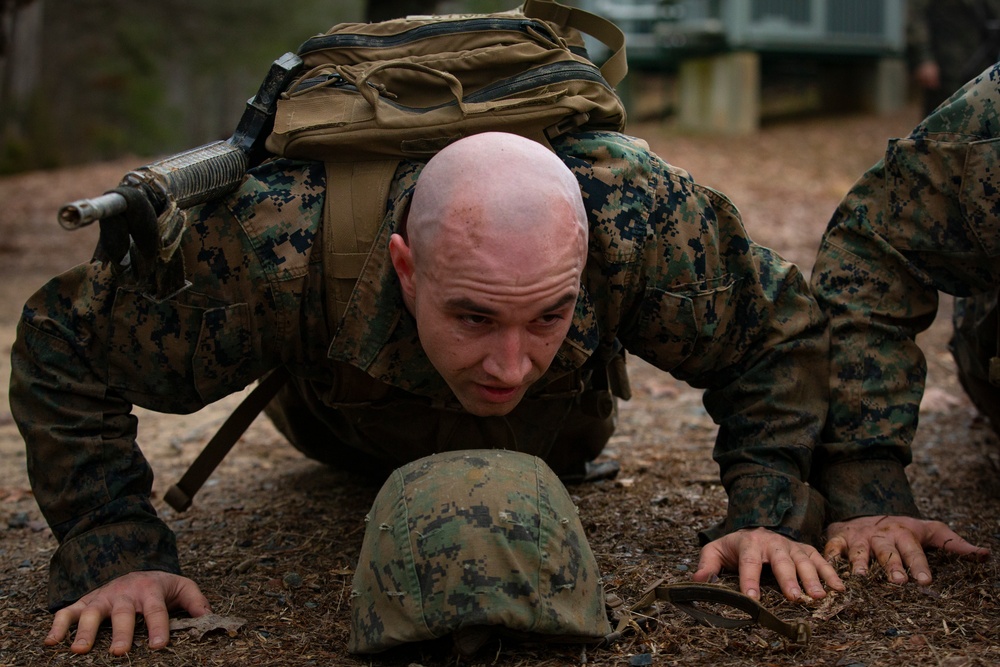 Corporals Course 615-20 Obstacle Endurance Course
