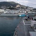USS Rafael Peralta (DDG 115) and USS Russell (DDG 59) pull into Sasebo