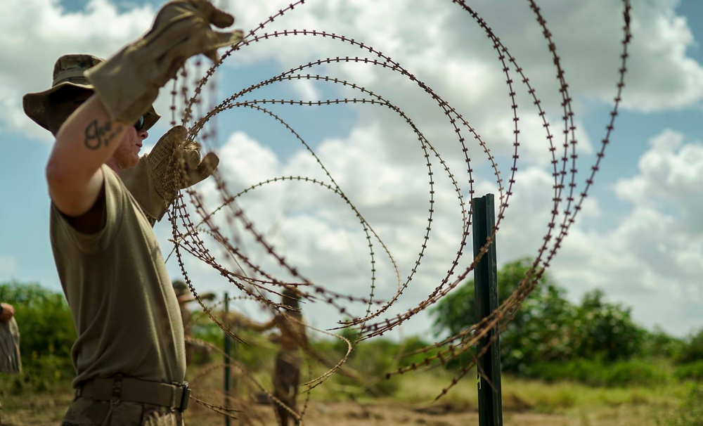 101st Airborne provide security in Kenya