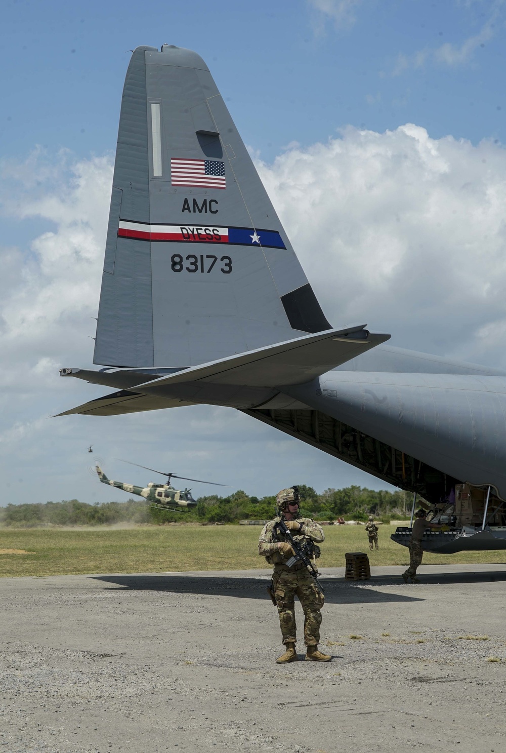 101st Airborne provide security in Kenya