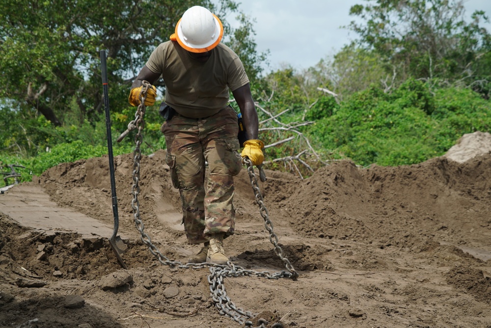 101st Airborne provide security in Kenya