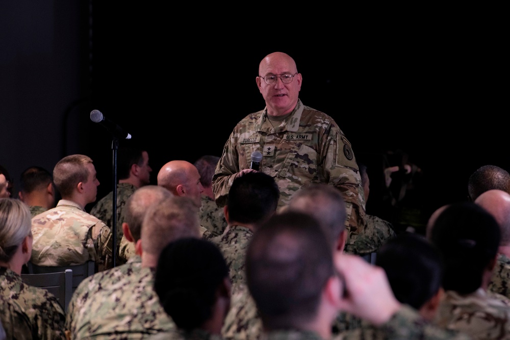 Combined Joint Task Force - Horn of Africa hosts town hall at Camp Lemonnier, Djibouti