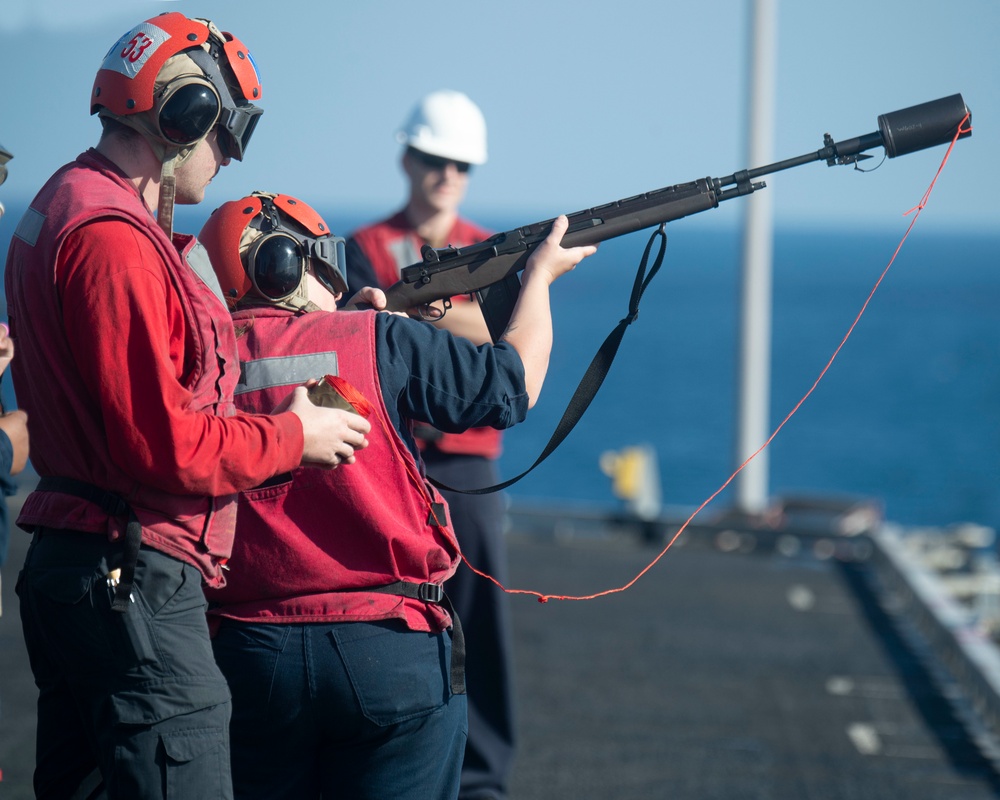 USS Harry S. Truman (CVN 75) transits the Arabian Sea