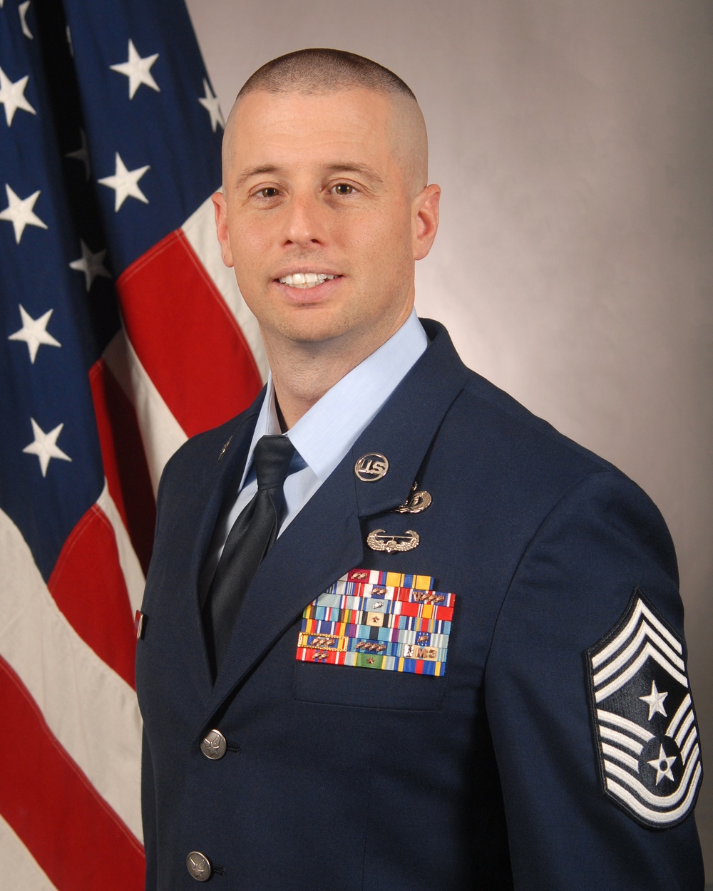 111th Attack Wing Command Chief Master Sgt. Robert Ferguson