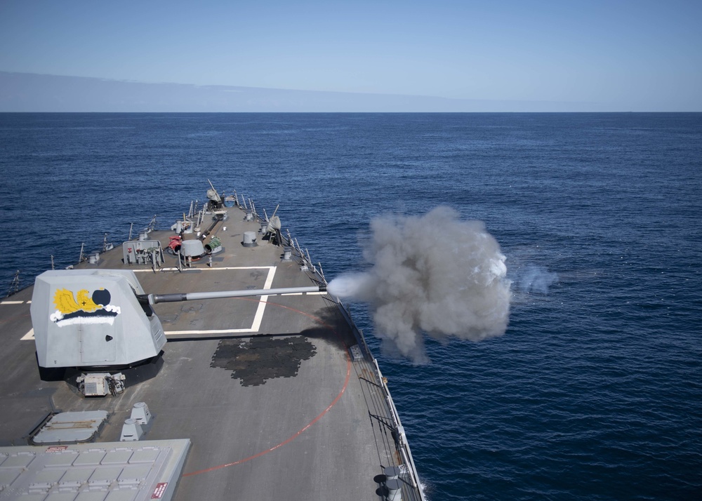 Forrest Sherman is underway on deployment