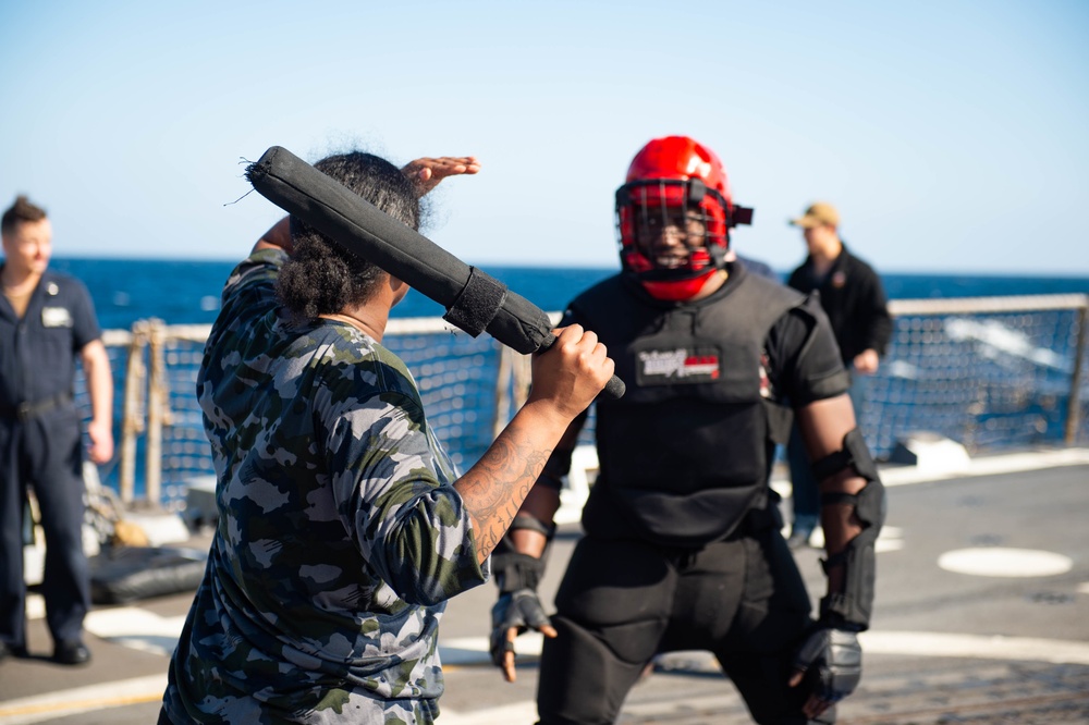 OC Certification course, USS Farragut