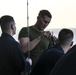 Marines, Sailors participate in Fish Call