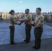 Corporals Course graduation aboard Bataan