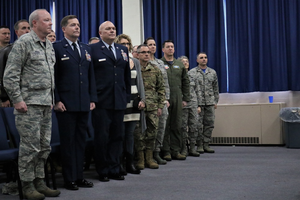 111th ATKW highest-enlisted leader passes baton during Feb. drill
