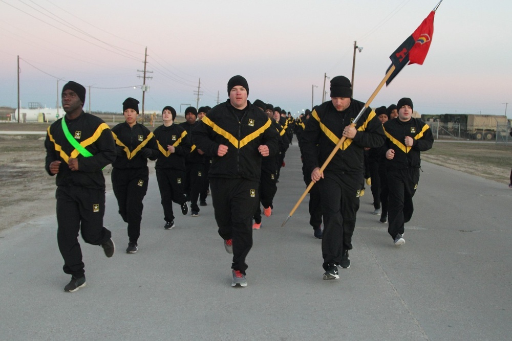 42nd Infantry Division Soldiers Conduct Division Run