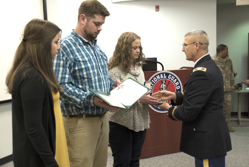 South Carolina National Guard Soldier posthumously awarded Legion of Merit
