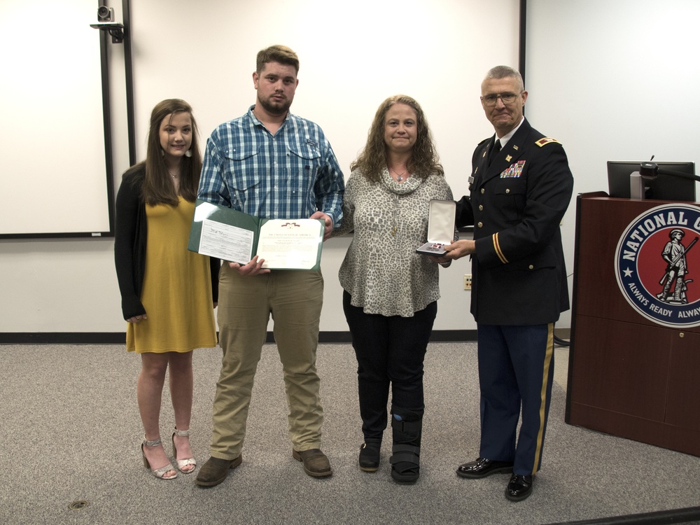 South Carolina National Guard Soldier posthumously awarded Legion of Merit