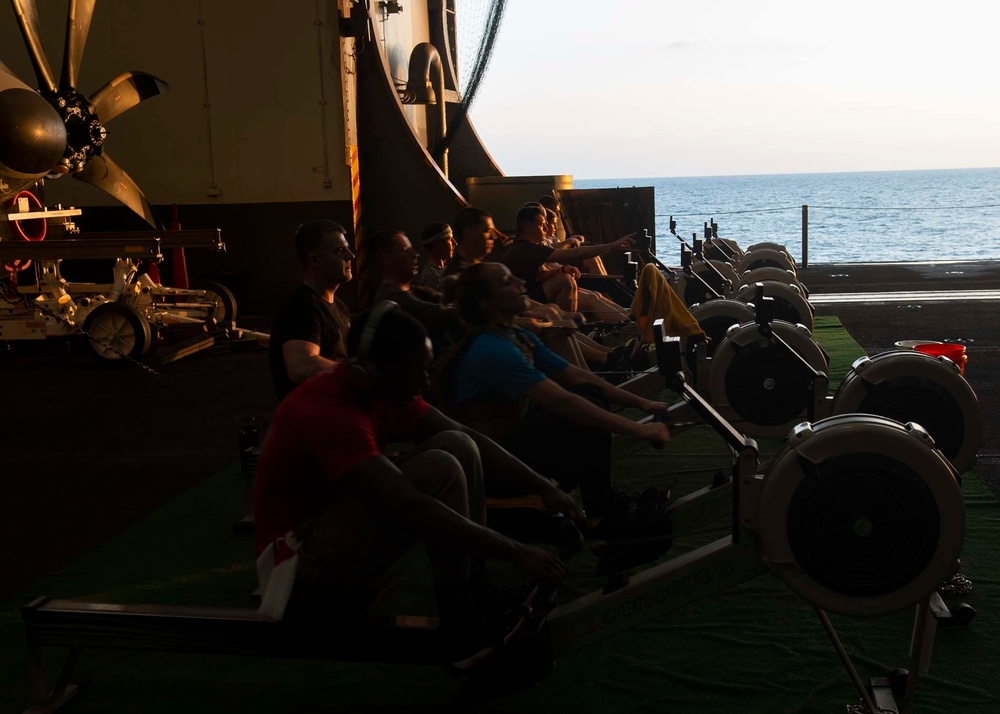 USS Harry S. Truman (CVN 75) transits the Arabian Sea