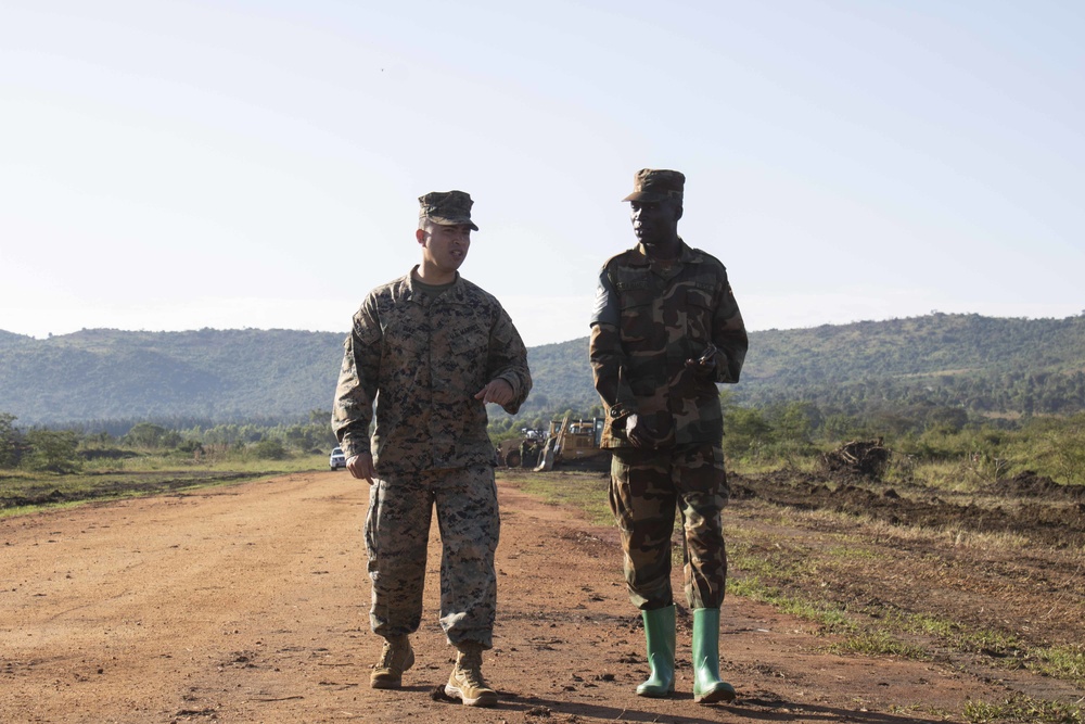 U.S. Marines Advise the Uganda People's Defence Force