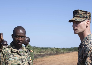 U.S. Marines Advise the Uganda People's Defence Force