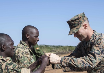 U.S. Marines Advise the Uganda People's Defence Force