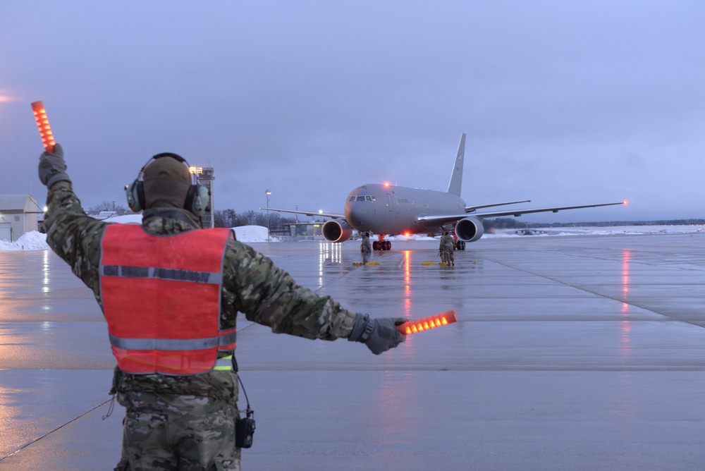 Pease receives fifth KC-46