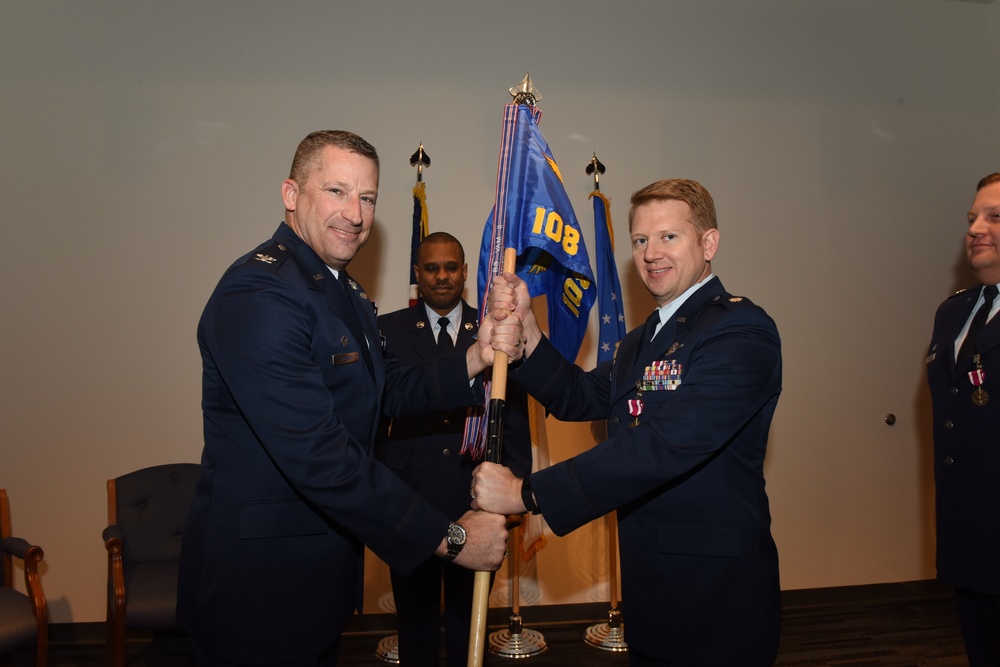 108th Air Refueling Squadron, Change of Command