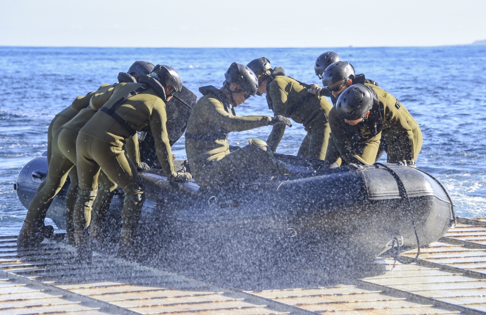 CRRC Operations Aboard USS Pearl Harbor