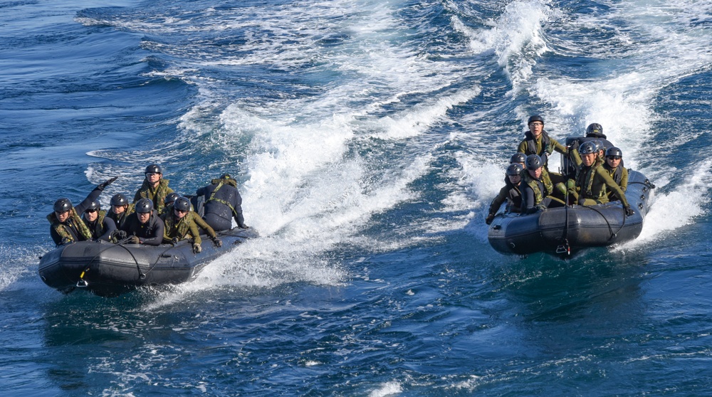 CRRC Operations Aboard USS Pearl Harbor