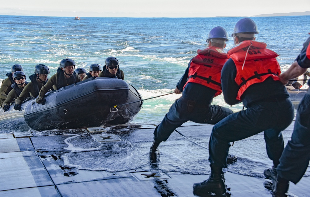 CRRC Operations Aboard USS Pearl Harbor