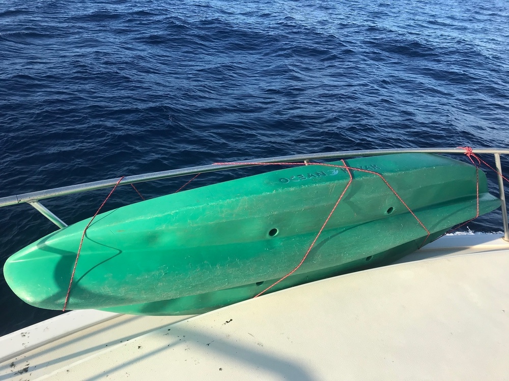 Imagery Available: Coast Guard seeks help to identify owner of adrift kayak off Big Beach, Maui