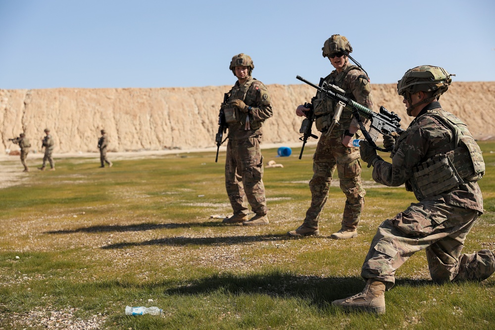 Charger Company conducts live-fire exercise